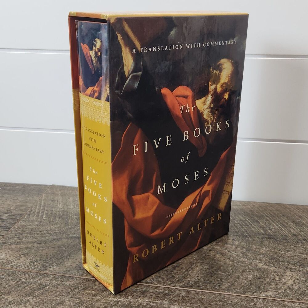 The Five Books of Moses Robert Alter 1st Edition HC w/ DJ & Box Near Mint